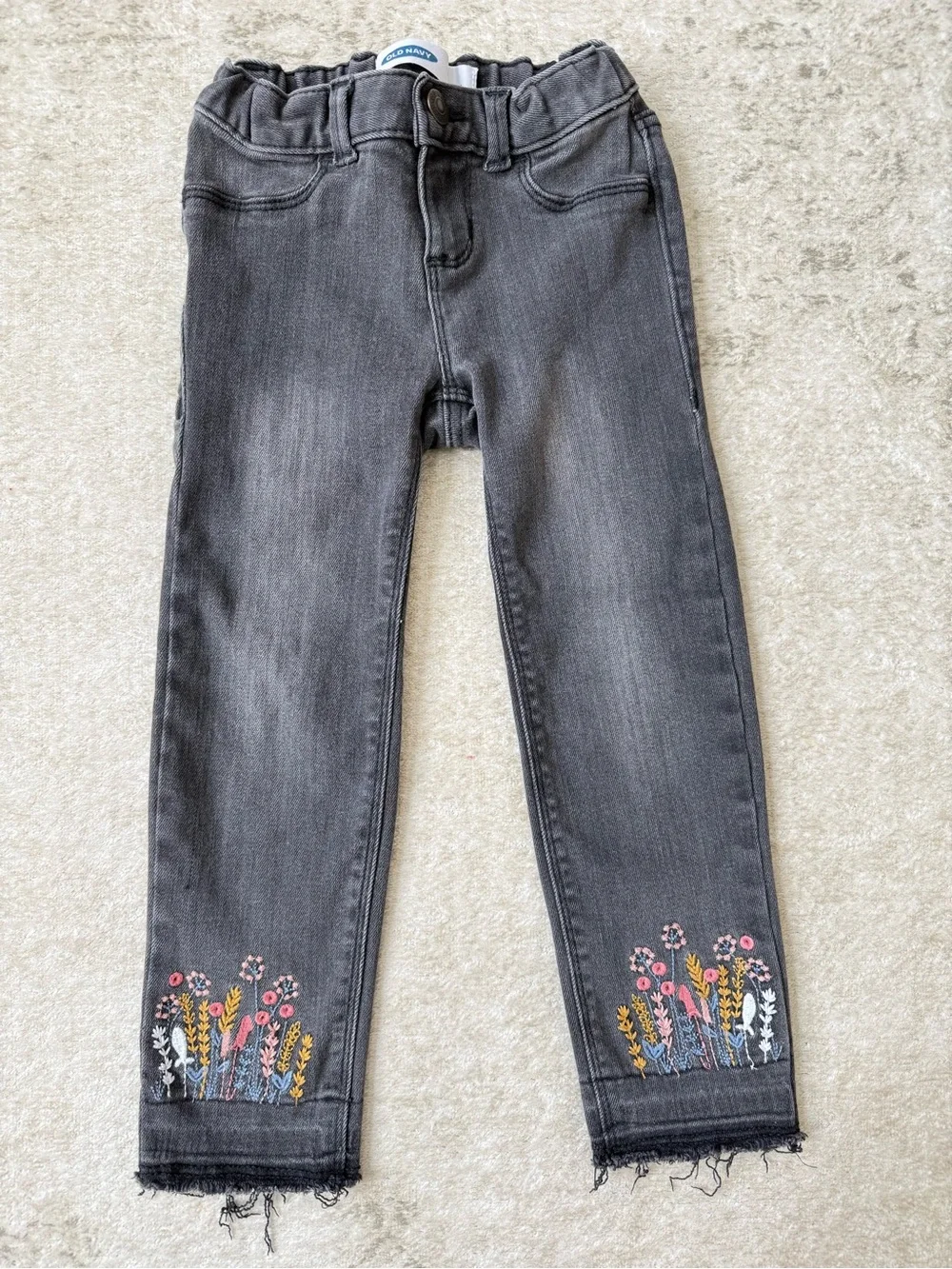 Old Navy Embroidered Jeans